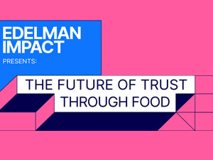 Trust through food