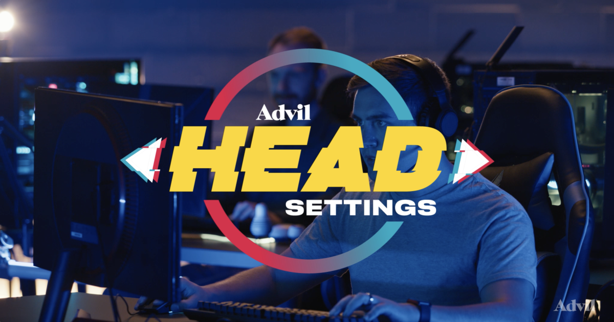 Haleon Advil Headsettings Hero Image.