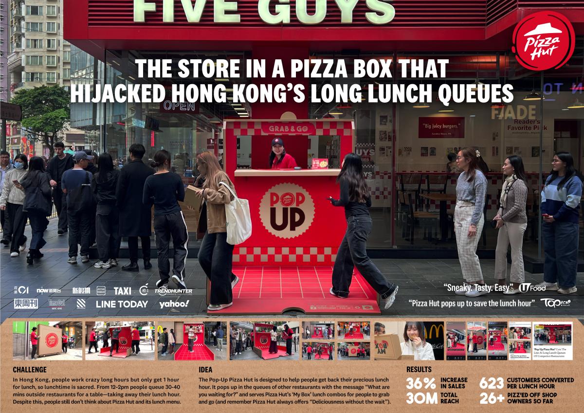 PIZZA HUT POP UP HERO